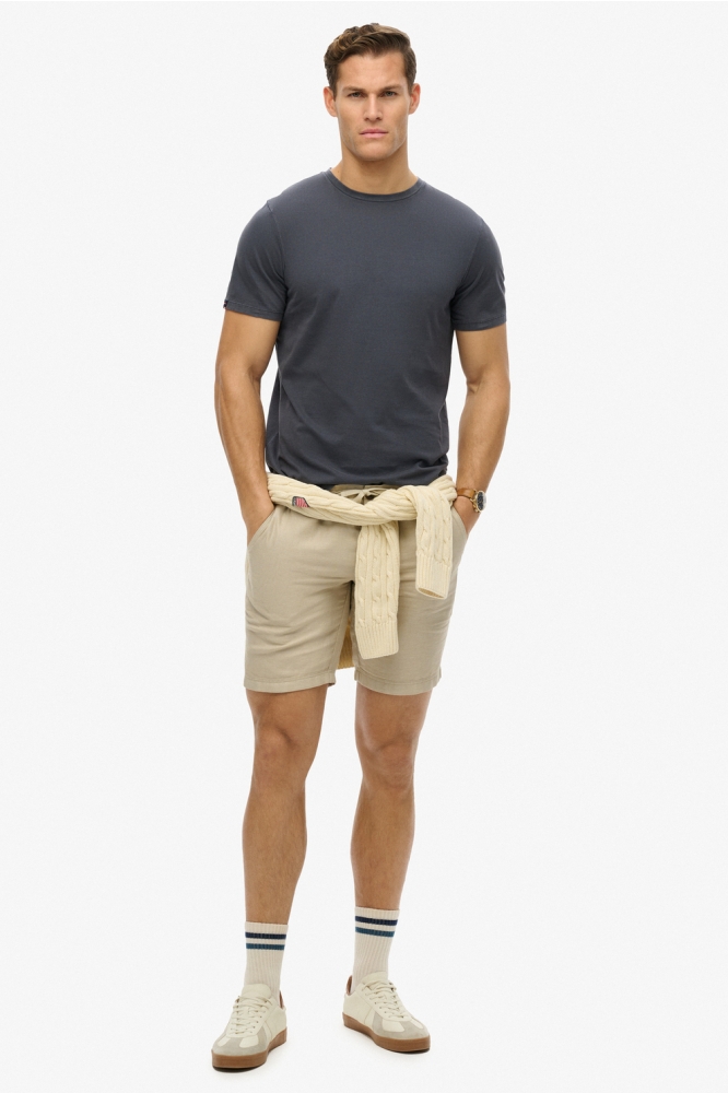 CLASSIC ESSENTIAL TEE M1012140A WASHED ECLIPSE NAVY 